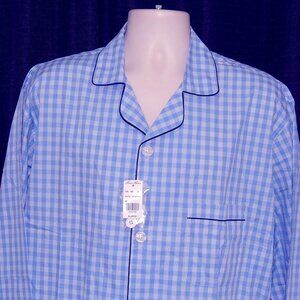 Brooks Brothers NWT $118.00 Men's Pajama Set Top & Bottom Sz XL NWT Never Worn